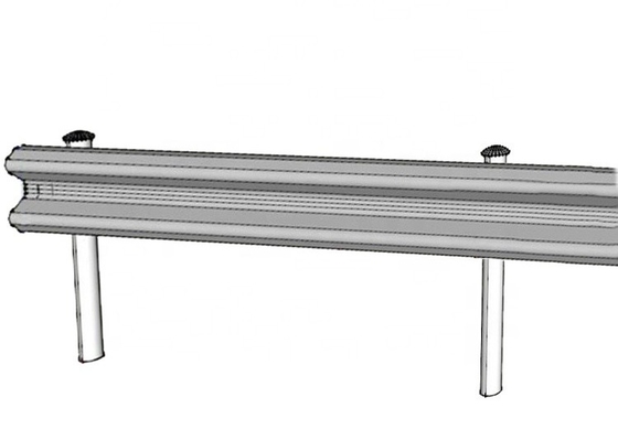مادة GI Highway Guardrail Roll Forming Machine مع 380 فولت 50 هرتز إمدادات الطاقة و 350Mpa قوة العائد