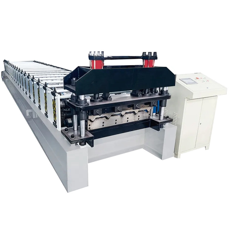 914-1200mm المموج البارد ورقة لفة تشكيل آلة التحكم الكامل السيارات plc