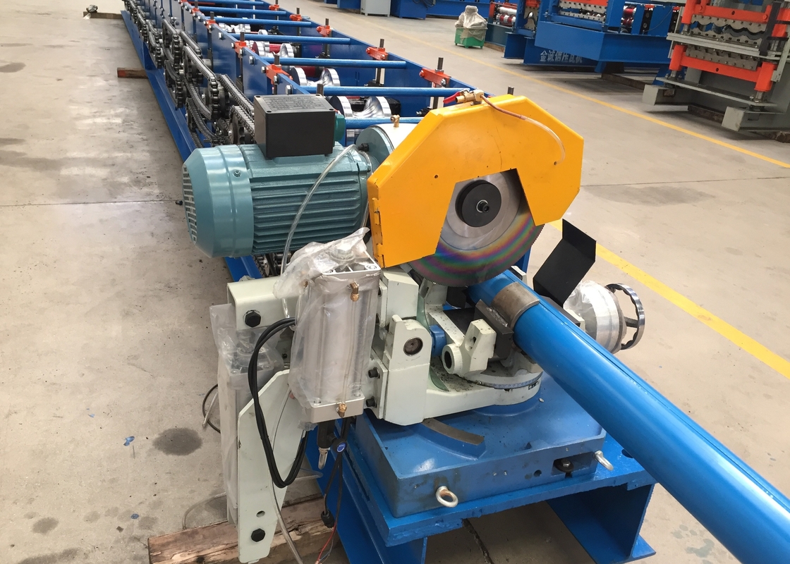 0.3-0.6mm Down Pipe Roll Forming Machine للإنتاج الصناعي