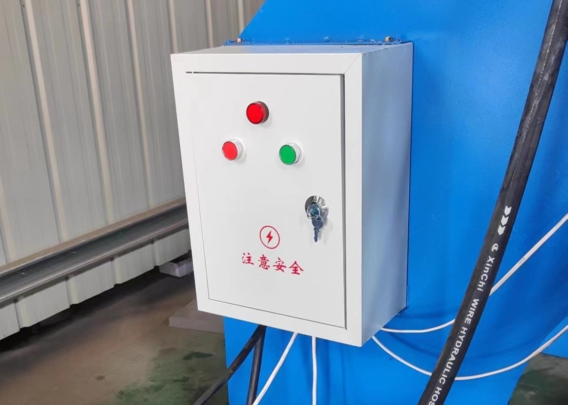 فولت 380V / 50HZ آلة ثني هيدروليكية مع زر ومفتاح القدم