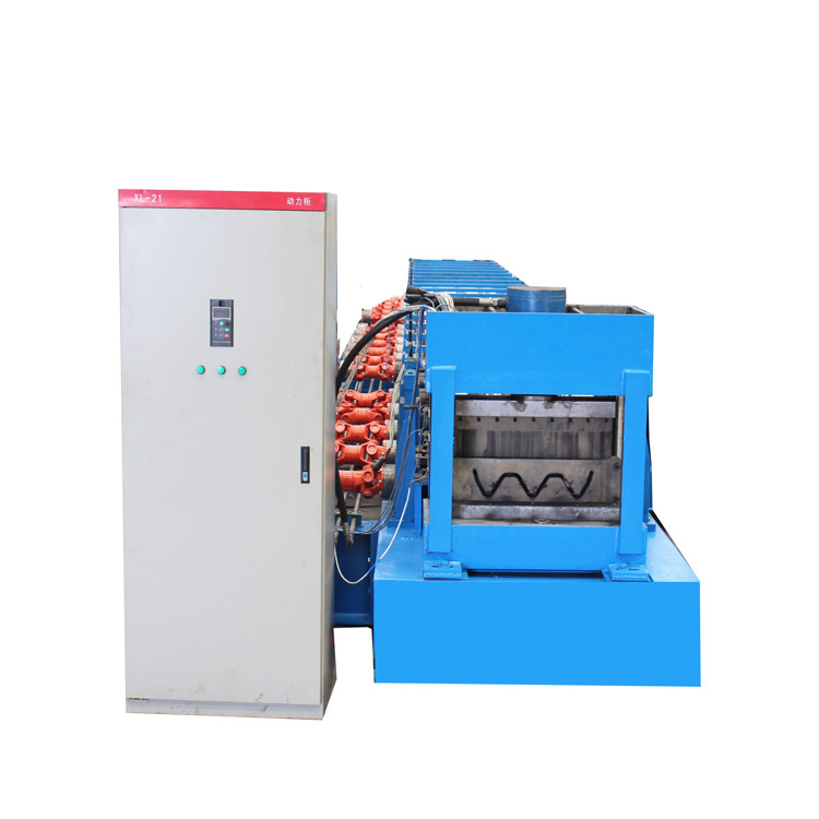 الكفاءة PLC التحكم في الطرق السريعة حواجز تشكيل آلة مع GCr12 الدوار 380V 50Hz الطاقة