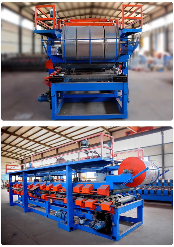 ساندوتش سقف الجدار لوحة صنع آلة EPS لوحة مطباعة آلة خط المنتجات سرعة تشكيل 3-6m/min