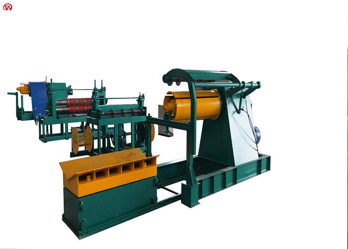 380v 50hz عالية السرعة الفولاذ لفائف قطعة قطعة الإنتاج خط آلة مع الهيدروليكية Uncoiler و Recoiler