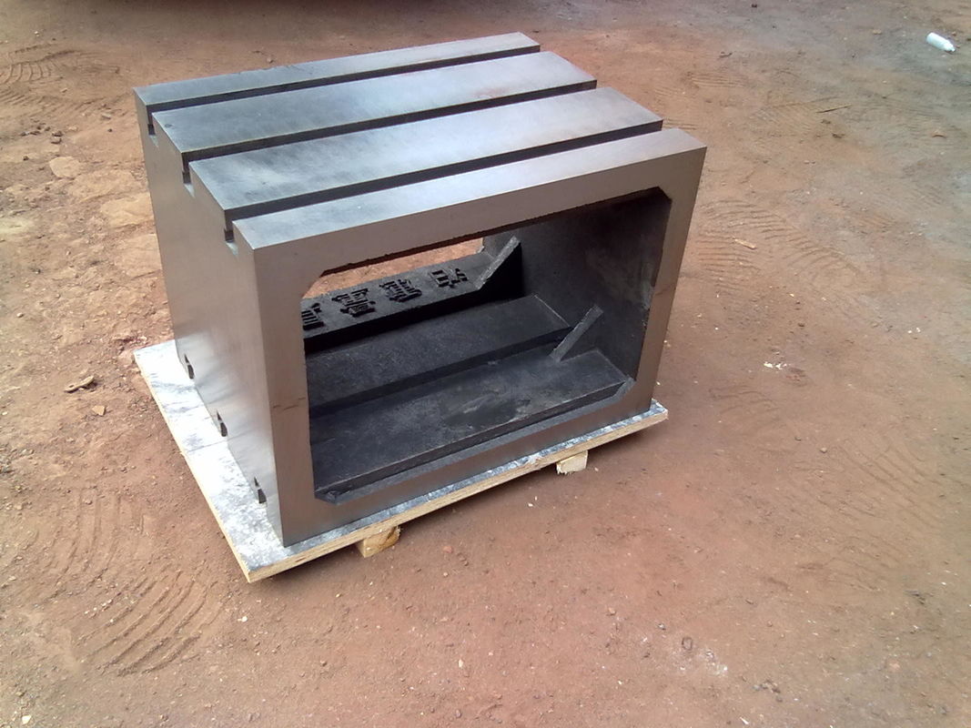 صندوق المكعب المتين من الحديد الزهر 12''LX 10''WX 9''HT الأداء المستقر المشقوق