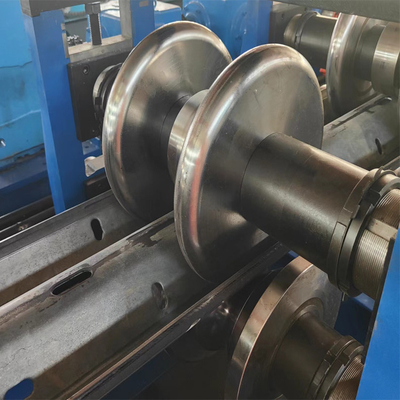 11kw 5.5kw GI Highway Guardrail Roll Forming Machine Cr12Mov مواد شفرة القطع