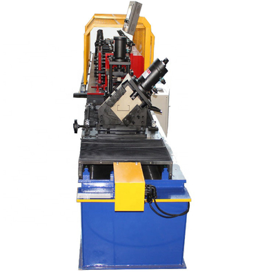 تخصيص C U قناة مسار رول تشكيل آلة مع نظام التحكم PLC
