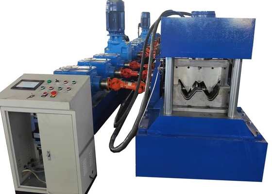 الهيدروليكية Decoiler الفولاذ السكك الحديدية الحراسة مع 11kw 5.5kw الطاقة