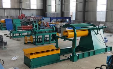 380v 50hz عالية السرعة الفولاذ لفائف قطعة قطعة الإنتاج خط آلة مع الهيدروليكية Uncoiler و Recoiler