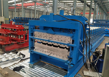 توفير الطاقة المزجج بلاط لفة تشكيل آلة 5 KW انخفاض استهلاك الطاقة