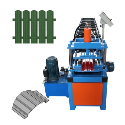 شاشة تعمل باللمس 105 Dura Metal Palisade Fence Roll Forming Machine آلي