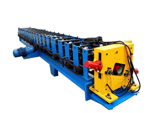0.4mm المجلفن أسفل الأنابيب لفة تشكيل آلة Plc